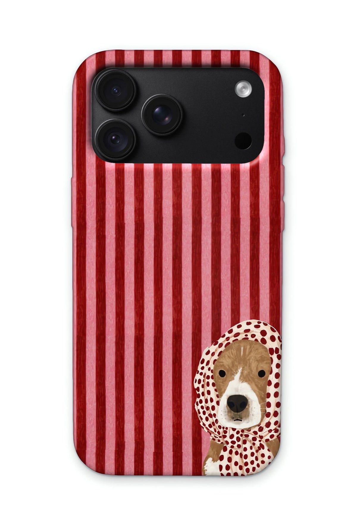 PUP STRIPE RED
