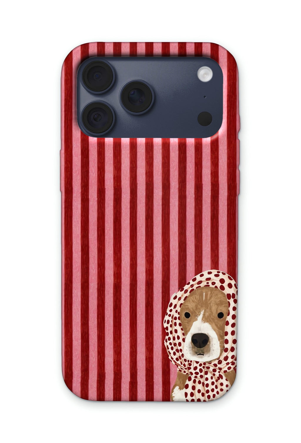 PUP STRIPE RED