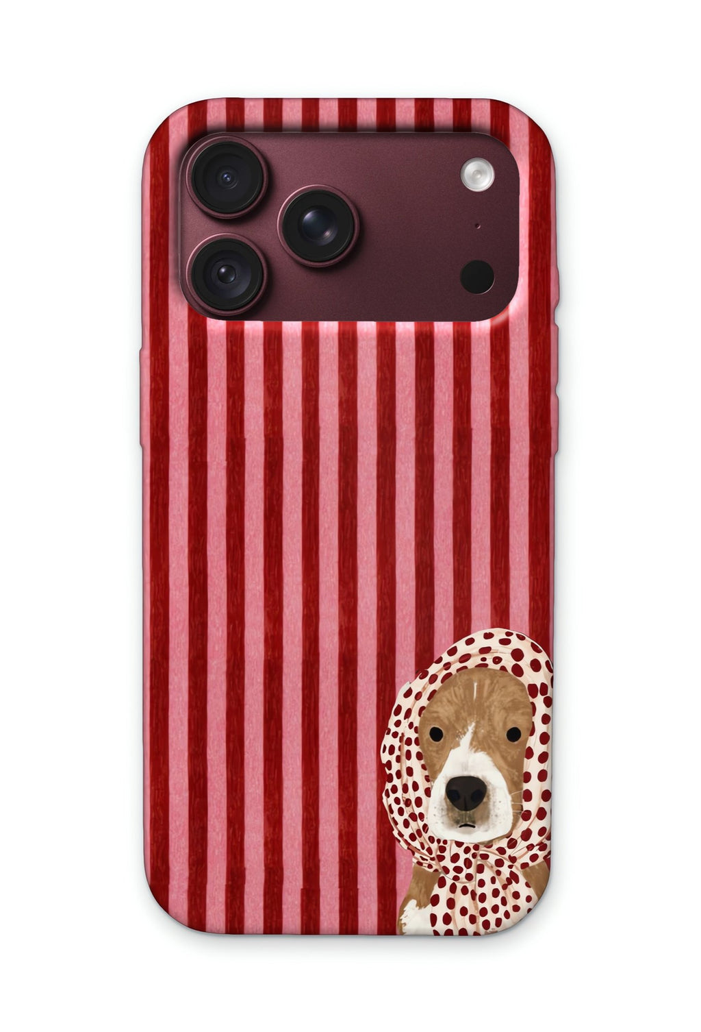 PUP STRIPE RED