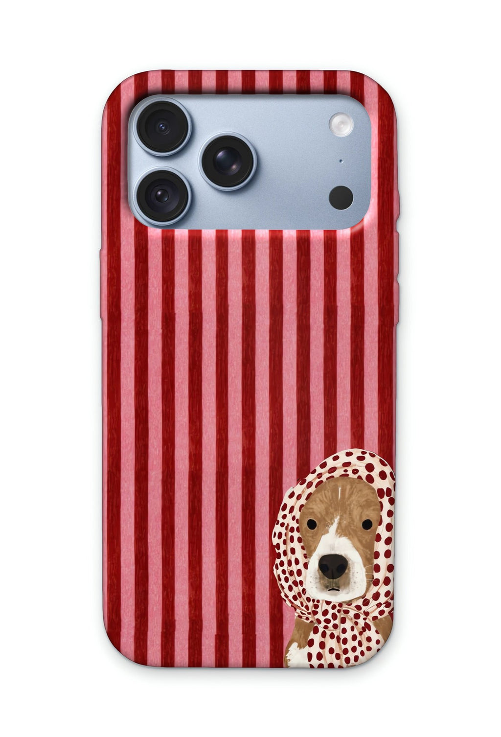 PUP STRIPE RED