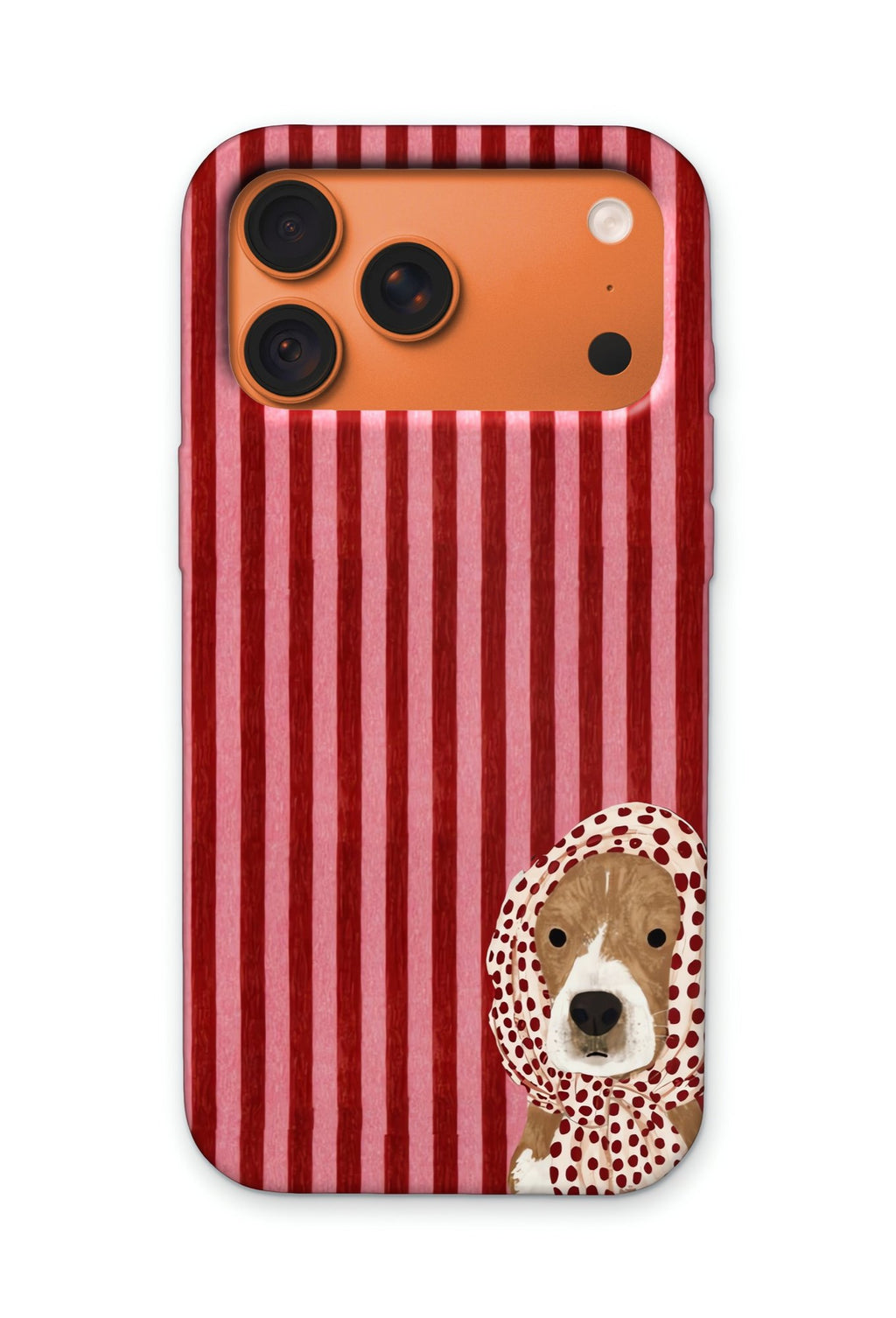 PUP STRIPE RED