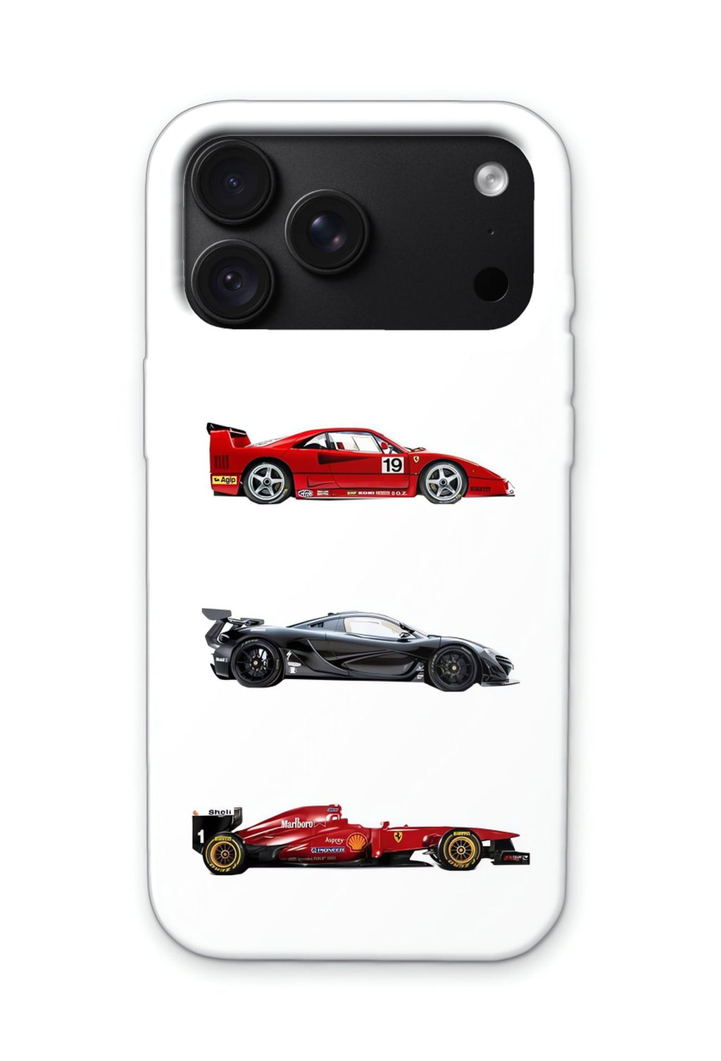 THREE CARS